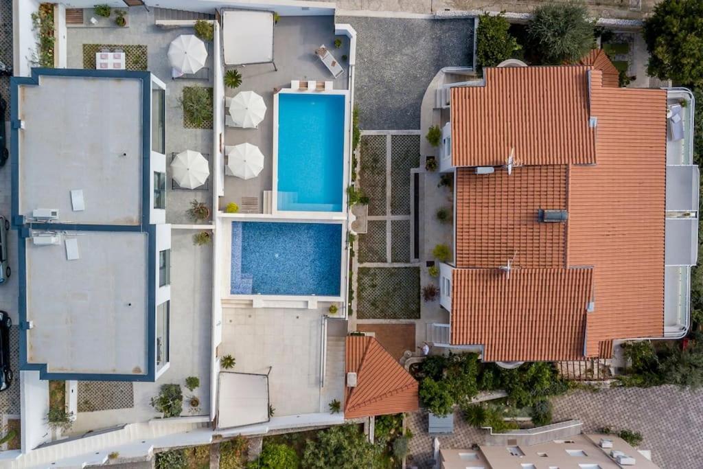 Holiday Home Lolina,Sea On A Palm! Heated Pool Трогір Екстер'єр фото